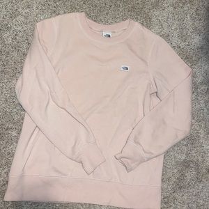 North face crew neck sweatshirt